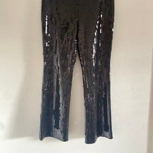 Vintage Dolce & Gabbana Black Sequin Pants
